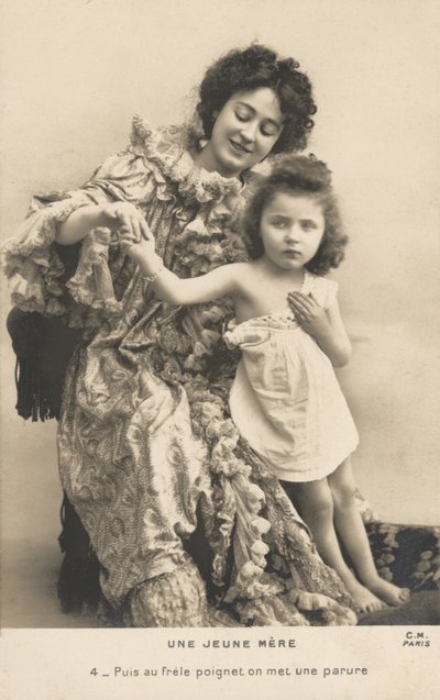 Mother and daughter by French Photographer